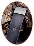JB Memorials Edelstahl Leder Special Asche Armband 30mm - ASB061