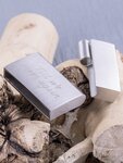 JB Memorials Edelstahl Leder Special Asche Armband 30mm - ZAS061A