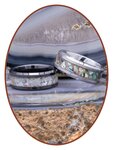 Abalone - Asche Ring - RB140AS-4M2B