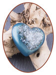JB Memorials exklusives Hug Heart mit Asche in verschiedenen Farben - AS001