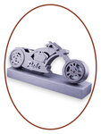 Design Mini Motorrad Asche Urne 'Biker' mit Namen - HMP610