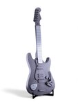 Design Midi Asche Urne 'E-Gitarre' (40cm) in Verschiedene Farben - HM440