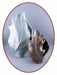 Mini  - Midi Asche Urne 'Protected by Oak Leafs' - HMP682