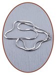 Edelstalen RVS Snake Ketting / Collier - RVS236