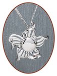 Close2Me&copy; 'Endless Flower' Sterling Zilveren Ashanger - CM007