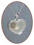 Close2Me&copy; 'Broken Heart' Sterling Zilveren Ashanger - CM011WIT