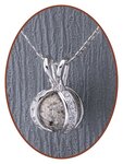 Close2Me&copy; 'Protected' Sterling Zilveren Ashanger - CM014