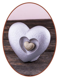 Mini As Urn 'Hart in Hart' in Diverse Kleuren - HMP613R