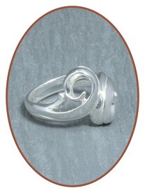 JB Memorials Sterling Zilveren Dames As Ring - RB073