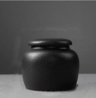 Midi Urne &#039;Ceramic Black&#039; - AU005C