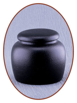 Midi Urn &#039;Ceramic Black&#039; - AU005C