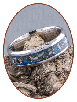 JB Memorials Design Asche Ring &#039;Multi Material &amp; Color&#039; - RR001