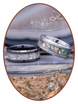 Abalone - Asche Ring - RB140AS-4M2B