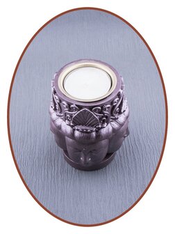 Mini Asche Urne &#039;Buddha&#039; mit Teelichthalter in Verschiedene Farben - UR008
