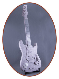 Design Midi Asche Urne &#039;E-Gitarre&#039; (40cm) in Verschiedene Farben - HM440