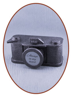 JB Memorials Mini Asche Urne  &#039;Retro Camera&#039;  - HM493