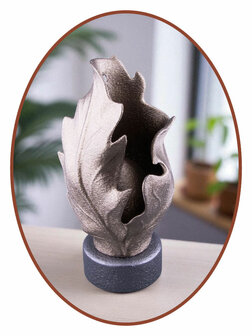 Mini Asche Urne &#039;Leafs with Tealight&#039; - HMP680