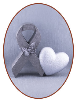 Design Mini (Duo) Asche Urne 'Schleife' - HM396A