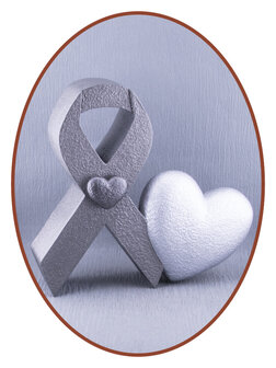 Design Mini (Duo) Asche Urne 'Schleife' - HM396A