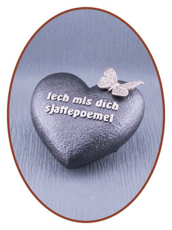 Mini Asche Urne mit 'Dialekttext' in Verschiedene Farben - HMP601D