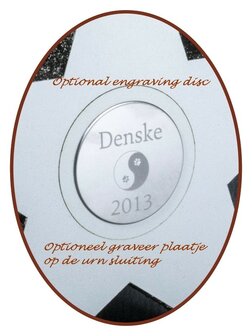 Design Midi Asche Urne &#039;E-Gitarre&#039; (40cm) in Verschiedene Farben - HM440