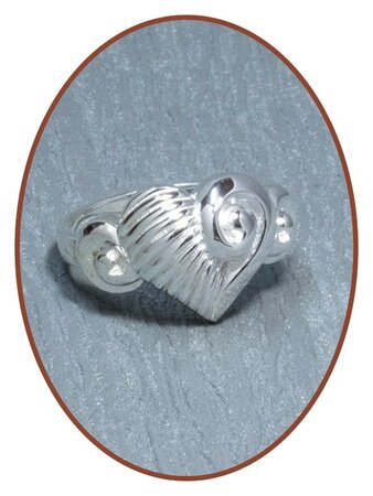 JB Memorials Sterling Zilveren Dames As Ring - RB079