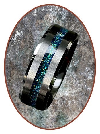 Ceramic Zirconium Design  Asche Ring Universe - RB048BU