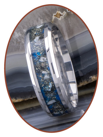 JB Memorials Design Asche Ring 'Multi Material & Color' - RR001