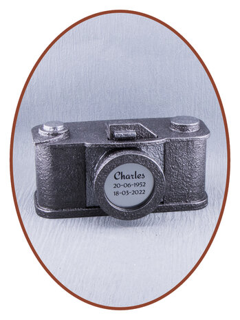 JB Memorials Mini Asche Urne  'Retro Camera'  - HM493