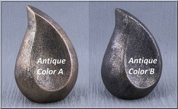 Mini Asche Urne 'Stern' in Verschiedene Farben - UR004