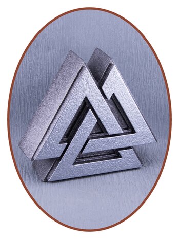 Mini-Urne aus Asche, Valknut-Design, in verschiedenen Farben – HM496