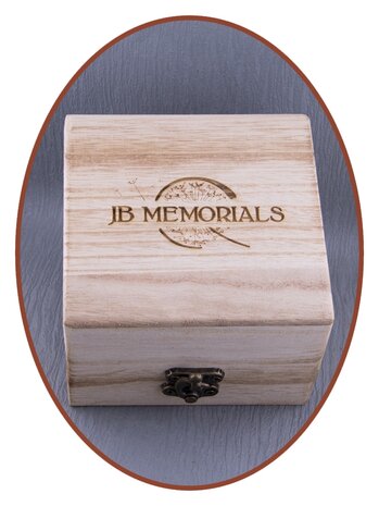 JB Memorials Nature-Line© Houten Heren As Chronograaf Horloge - HORL001