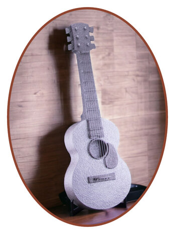 Design Midi Asche Urne 'Gitarre' (35cm) in Verschiedene Farben - HM501