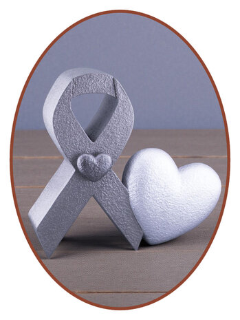 Design Mini (Duo) Asche Urne 'Schleife' - HM396A