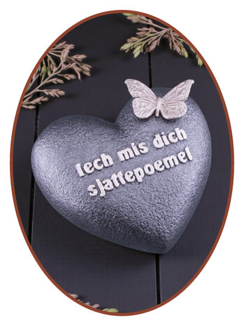 Mini Asche Urne mit 'Dialekttext' in Verschiedene Farben - HMP601D