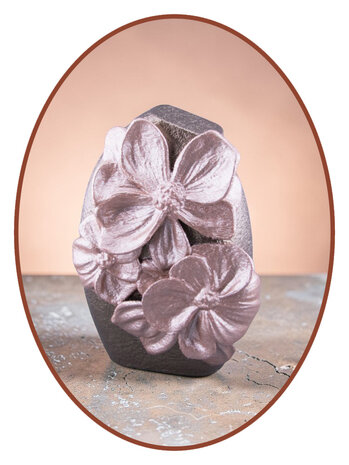 Mini Asche Urne 'Flowers' in Verschiedene Farben - HMP695