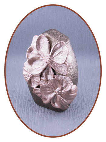 Mini Asche Urne 'Flowers' in Verschiedene Farben - HMP695