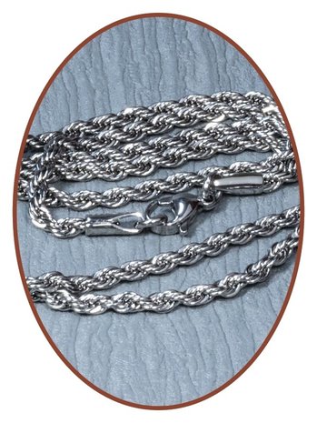 Edelstalen RVS Ketting / Collier - RVS224