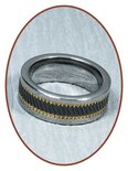 Tungsten Carbide Text Gedenk Ring - XR05