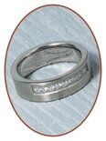 Titanium Design Text Gedenk Ring - XR17