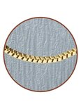 Edelstahl JB Memorials Premium Gold Farbe Design Zirkonen Asche Anhänger - G015
