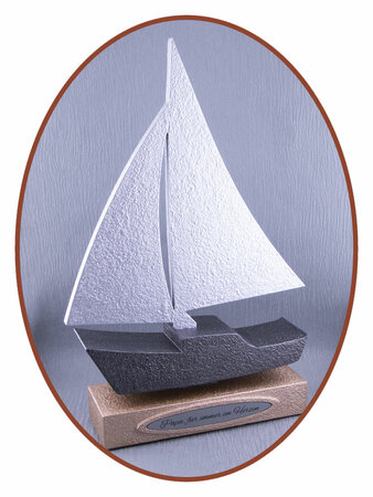 Mini - Midi Asche Urne 'Segelschiff' in Verschiedene Farben - HMP608