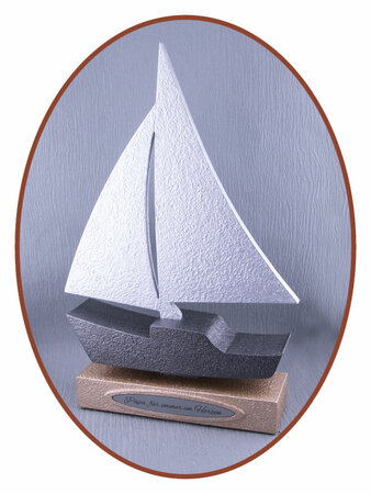 Mini - Midi Asche Urne 'Segelschiff' in Verschiedene Farben - HMP608