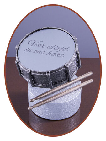 Mini Asche Urne 'Trommel' in Verschiedene Farben - HMP681