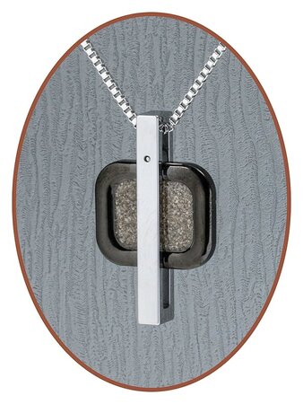 JB Memorials Premium Wolfram Designer Asche Anhänger - TU012