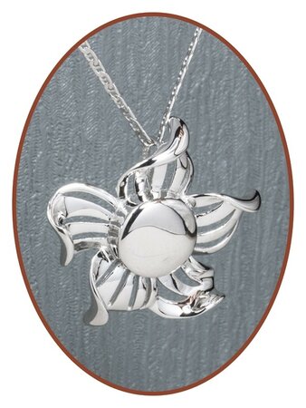 Close2Me© 925 Sterling Silber 'Endless Flower' Asche Anhänger - CM007
