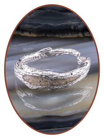 925 Sterling Silber Design Damen Asche Ring - RB099